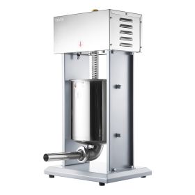 Electric Sausage Stuffer, 22 LBS / 10 L Vertical Meat Filler with Stepless Speed Adjustment, Stainless Steel Sausage Stuffing Machine