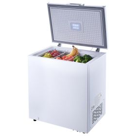 Chest Freezer, 5 Cu.ft Compact Deep Freezer