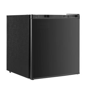 Mini Fridge, 1.6 Cu.Ft, Single Door Compact Refrigerator, Adjustable Temperature, Metal Shelf, Energy Efficient Small Refrigerator, Reversible Do